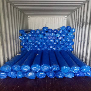 Bâche en plastique HDPE à rayures, bâche PE avec protection UV, toile en tissu, rouleau <span class=keywords><strong>de</strong></span> bâche polyéthylène – Offre Spéciale - Product Image 1