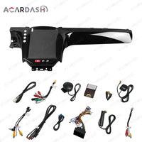 ACARDASH-Reproductor de DVD multimedia para coche, consola de navegación GPS, audio estéreo, panel de control de clima AC para Maserati GT