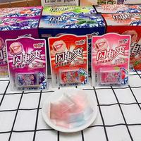 Comprimés à sucer fins et légers, saveur menthe fruitée, 0,8g, rafraîchissants, sans gras, en-cas nostalgiques de l'enfance, pour le bureau et les occasions décontractées