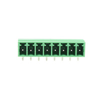 15EDGKA/KB Pitch 3,81/3,5mm Juego completo de bloque de terminales de PCB enchufable vertical con PIN recto y PIN curvo para electrónica