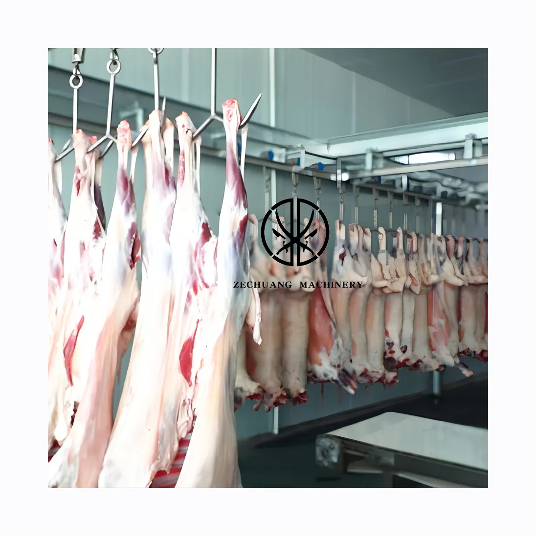 羊の食肉処理場の食肉処理機自動ヤギの食肉処理と羊の食肉処理装置用のマトン処理ライン