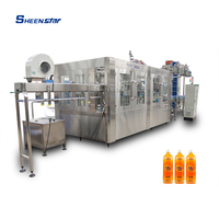 Ligne complète de traitement de jus de fruits orange, citron, mangue fraîche entièrement automatique Ligne de production de boissons Remplisseuse de boissons