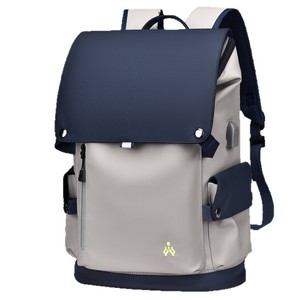 Elaccent Men's Large Capacity Backpack 20-35L Waterproof Oxford Cloth Laptop <b>Bag</b> For Travel Commuter Business Casual Use - Product Image 5