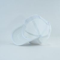 Casquettes de sport en mousse avec logo imprimé en 3D personnalisé, 5 panneaux, style visière incurvée, casquettes de sport d'extérieur