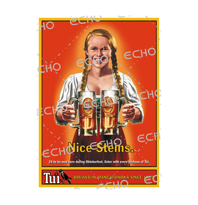 Wholesale Enamel Metal Tin Advertising Sign Wall Decorations Retro Cola <strong>Beer</strong> <strong>Signs</strong> Metal Wall <strong>Hanging</strong> Plate Vintage Decorative - Product Image 5