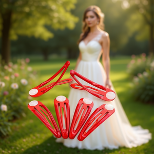 Set di 6 fermagli decorativi per capelli ILAN da 5 cm per acconciature da sposa - Product Image 3