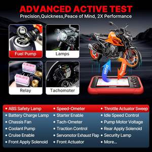 Outil de diagnostic de scanner moto CRP129MT avec graphique de données en direct bidirectionnel toutes fonctions, version globale, entrepôts US/UK - Product Image 5