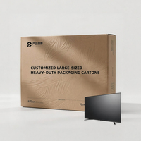 Boîte d'emballage en carton kraft 3 ou 5 plis, personnalisable avec logo imprimé, recyclable, en papier ondulé, pour expédition, vente en gros, conception gratuite