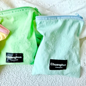 Chuanghua Cute Waterproof Zipper Pouch <b>Storage</b> Bag with Washable <b>Makeup</b> Compartment - Product Image 4