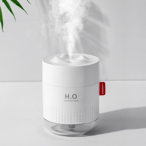 Phòng nhà humidificador <span class=keywords><strong>Mini</strong></span> USB 2000mAh pin Powered không dây <span class=keywords><strong>450ml</strong></span> siêu âm độ ẩm không khí với ánh sáng ban đêm - Product Image 1