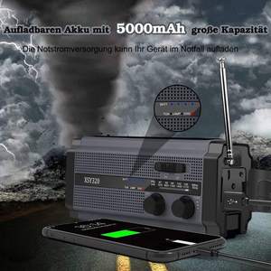 Hot Sale Rechargeable Battery Led Flashlight Radio Portable Am Fm Noaa Self <strong>Powered</strong> <strong>Dynamo</strong> Emergency Solar Hand Crank Radio