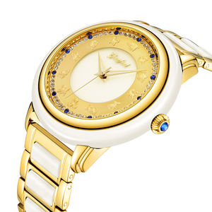 Reloj de Lujo con Esfera Zodiacal de Jade Blanco Hetian, Correa de Acero Inoxidable, Resistente al Agua, Reloj Mecánico Miyota para Hombre y Mujer - Product Image 3