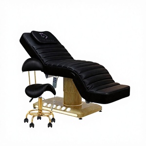 Cama de Spa Eléctrica de Lujo para Estética, Salón de Belleza, Extensiones de Pestañas, Tratamientos Faciales, para Salón de Belleza, Aplicación de Pestañas - Product Image 1