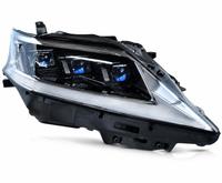 Phare avant de voiture à 3 lentilles LED complètes L&R avec DRL séquentiel et boîtier noir, pièce de rechange pour Lexus RX350 2012-2015