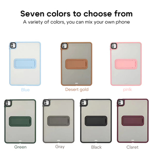 Chống sốc rõ ràng trong suốt cứng mờ nhiều tùy chọn màu sắc, trường hợp bảo vệ đứng phẳng, bảo vệ cấp quân sự - Product Image 6