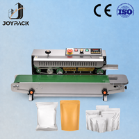 Scelleuse à bande continue commerciale FR-900 en acier inoxydable, automatique, haute précision, qualité alimentaire, avec arrêt d'urgence, pour sacs et films