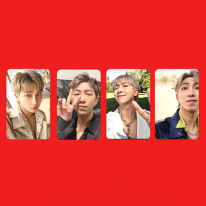 4 шт./набор, KPOP JungKook J-Hope V ME MYLIFE, фотокарты Jimin RM Jin Suga, персональные двухсторонние печатные карты Lomo, список поклонников коллекции - Product Image 3