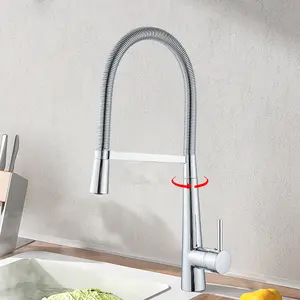 Factory Mount Stainless Steel Gourmet Faucet Kitchen Sink Basin Faucet Water Diverter Valve