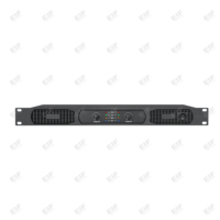 Amplificateur de puissance professionnel ET2350 à double canal 1U classe D, montage en rack métallique, amplificateur audio pour systèmes de son surround pour la scène