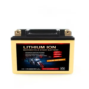 Baterai sepeda motor Lithium 4Ah 12.8V 7A-BS pemicu generik 50 SM - 2008 - 2012