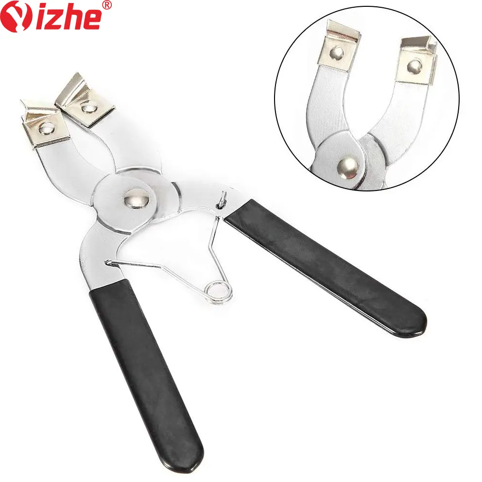 Car Piston Ring Installer Pliers,Chrome Vanadium Steel Auto Compressor Pliers Expander Installer Remove Tool