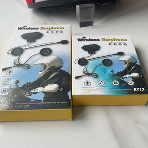 BT12 1000mAh Respuesta Automática Casco Inalámbrico para Auriculares Bluetooth para Motocicletas Alta Calidad de Sonido Impermeable Manos Libres - Product Image 2