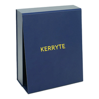 Boîtes de paquet de fête de faveur de mariage bleu marine en carton personnalisé avec logo Panier magnétique de luxe Emballage de boîte-cadeau bleu royal