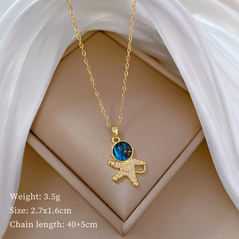 GOLD sky pendant necklace 6