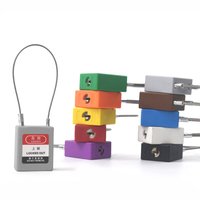 Cadenas de sécurité OEM flexible avec revêtement de 1.5mm en acier inoxydable pour câble, serrure de sécurité avec clé principale