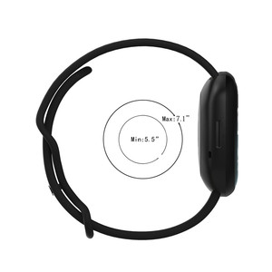 Tali Jam Tangan untuk Fitbit <span class=keywords><strong>Versa</strong></span> 4 3 / Sense, Gelang Silikon Lembut, Gelang Olahraga, Sabuk Correa untuk Fitbit Versa3 Sense Strap - Product Image 3