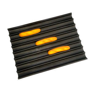 Tùy Chỉnh 60*80 Cm Kích Thước Lớn Baguette Khay Đục Lỗ Pháp Bánh Mì Nướng Pan Baguette Khay Nướng - Product Image 5