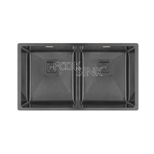 Station de travail personnalisée de 22 pouces sous plan en acier inoxydable 304 de calibre 18 évier de cuisine pour évier commercial Evier de cuisine restaurant - Product Image 5