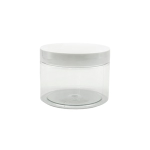 Transparent Plastic Bottle 300ml Wide Mouth Airtight Storage <b>Container</b> For Nuts Grains Snacks Honey - Product Image 4