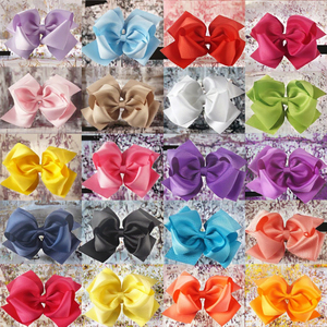 Gordon โบว์ริบบิ้นตกแต่งผมวันหยุดสำหรับเด็กผู้หญิงมีคลิปหนีบผมแฟชั่นขนาด3นิ้วออกแบบได้ตามต้องการ - Product Image 3