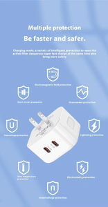 Cargador <span class=keywords><strong>de</strong></span> Viaje PD USB C <span class=keywords><strong>de</strong></span> 20W, <span class=keywords><strong>Adaptador</strong></span> <span class=keywords><strong>de</strong></span> Carga Rápida <span class=keywords><strong>para</strong></span> <span class=keywords><strong>iPhone</strong></span> <span class=keywords><strong>13</strong></span> 14 15 16 17 <span class=keywords><strong>Pro</strong></span> <span class=keywords><strong>Max</strong></span>, Enchufe UK, 40W <span class=keywords><strong>de</strong></span> Potencia con Protección OTP y OVP - Product Image 4