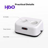 Séchoir à linge portable compact en plastique avec chauffage PTC 600W 220V, minuterie 241-480 min, capacité 5-10kg, pour maison, camping-car, extérieur, hôtel, voyage