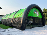 Arène de paintball gonflable de haute qualité, vente chaude, dôme portable, tente de paintball