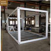 Maison mobile préfabriquée en kit, structure métallique, conteneur, ossature en acier, Philippines, 10 pieds, 20 pieds, 30 pieds, 40 pieds