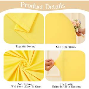 Couverture d'arche en Spandex élastique rose bleu pour décoration murale de fête de 8ft toile de fond de mariage d'anniversaire de douche nuptiale de luxe pour les fêtes - Product Image 5