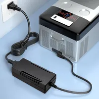 Adaptateur secteur portable pour réfrigérateur de voiture, cordon AC-DC pour réfrigérateur 220 volts, refroidisseur automobile, accessoires de voyage et de camping pour véhicules