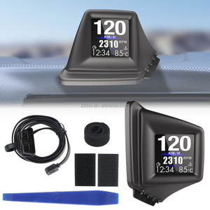 Pantalla de visualización HD GPS para coche, velocímetro con fecha de altitud, BeiDou, con múltiples funciones de alarma - Product Image 2