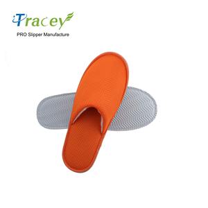 Chaussons d'hôtel antidérapants en lin et velours lavables pour les voyages - Product Image 6