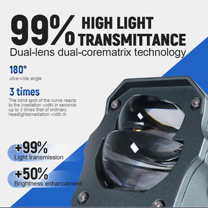 Hệ thống đèn chiếu sáng xe máy Mini đèn sương mù đèn pha LED đèn trợ sáng LED dành cho xe máy Faros Para Moto - Product Image 3