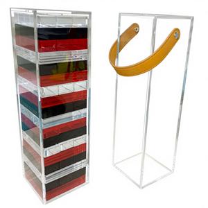 Jeu d'empilage en acrylique Montessori, blocs de construction colorés, jouets éducatifs pour enfants, style <span class=keywords><strong>Jenga</strong></span>, tour à bascule - Product Image 1