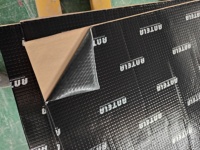 Feuille d'insonorisation Antela pour voiture KTV, film composite en aluminium et butyl, ignifuge, résistant aux hautes températures, anti-bruit