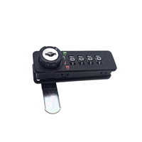 Cerradura de Gabinete EVERGOOD Personalizada 906 de Aleación de Zinc con 4 Dígitos para Casilleros de Gimnasio, con hasta 10,000 Combinaciones de Contraseña Disponibles
