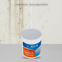 Scellant transparent invisible imperméable, colle transparente imperméable, peinture adhésive pour façade murale