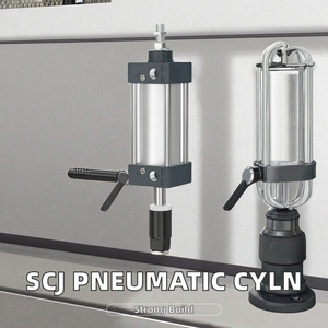 Cylindre pneumatique à course réglable SCJ de haute qualité, modèles en parfait état SCJ32/40/50/63/80/100*25/50/75/125S - Product Image 3