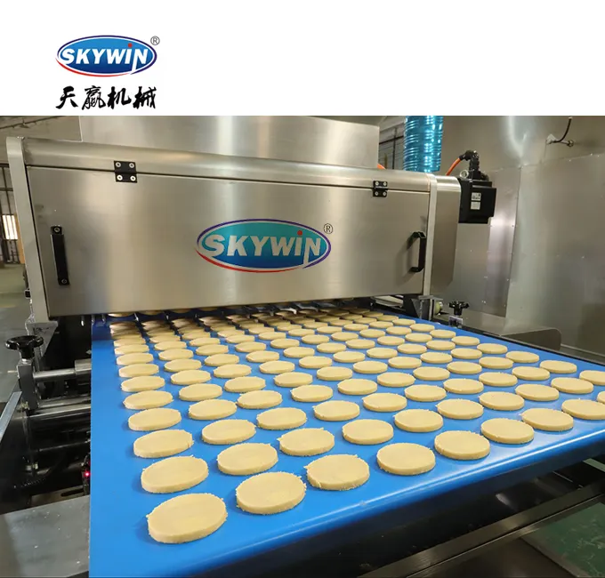 Skywin Automatische Cookies Making Machine Kleine Koekjes Machine Met Cookie Verpakking Biscuit Machine