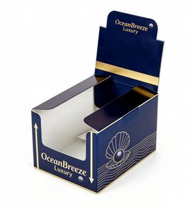 Custom Matt Laminated UV Coating Display <b>Box</b> Bulk Wholesale Printed Logo Retail Counter Top <b>Snacking</b> Product Promotion Brand - Product Image 2